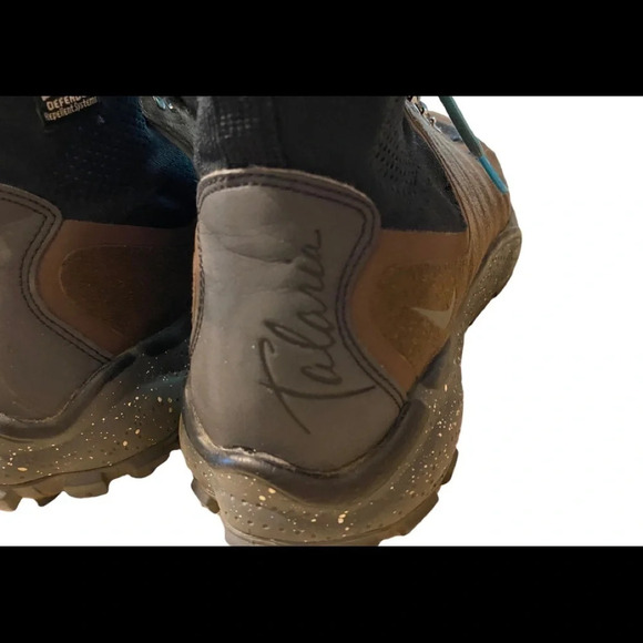 Nike Zoom Talaria Mid Flyknit Triple Brown Black Sneaker - Picture 7 of 10